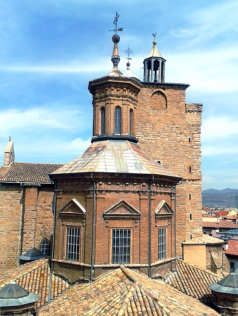 Pamplona: torres de San Cernin.