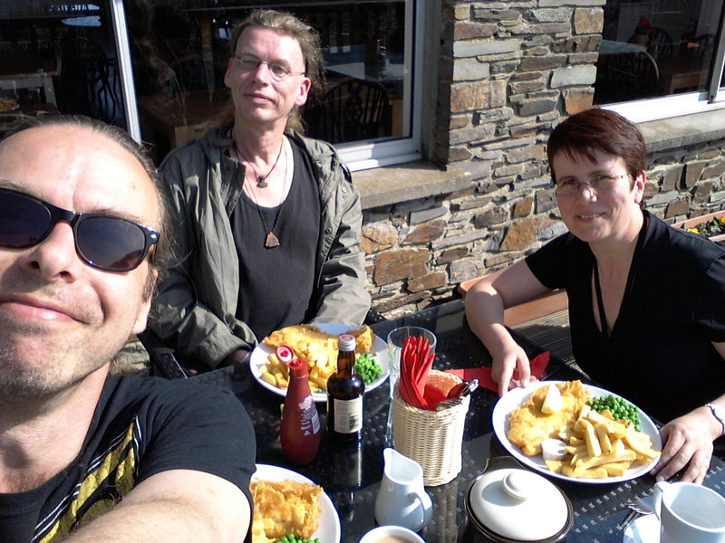 Fish & Chips @ Boat House Torcross - 120330 (mobile)