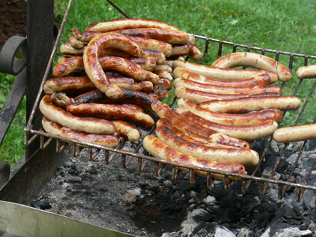 Bratwürstl vom Grill