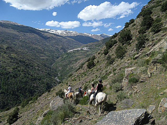 En las carreteras de montaña