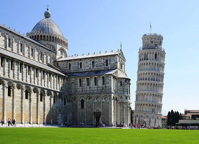 Schiefer Turm und Dom zu Pisa