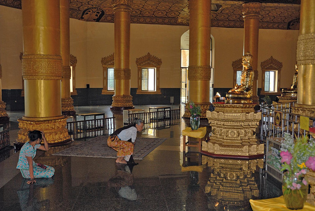 Inside the Swal Daw Pagoda