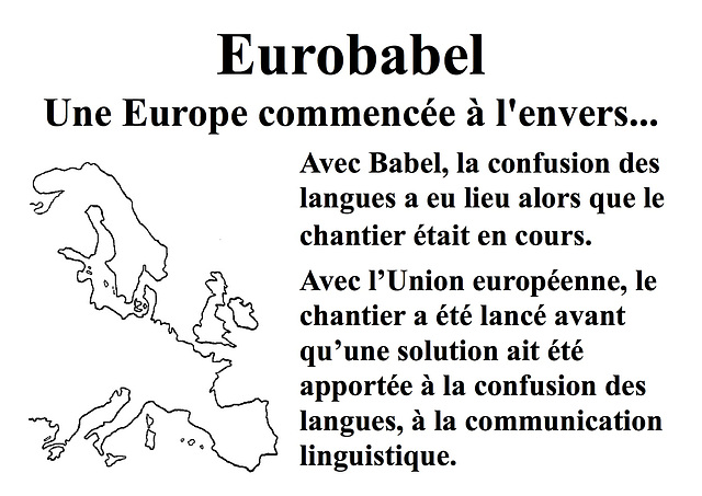 Eŭrobabelo / Eurobabel