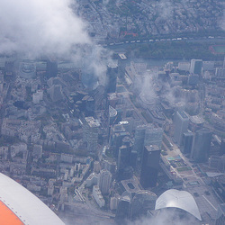 La Défense vue d'avion. La Défense vue d'avion.