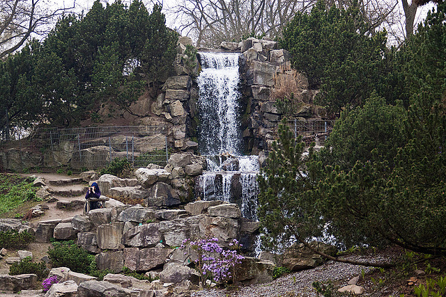 20120414 8592RAw Wasserfall, Gruga-Park