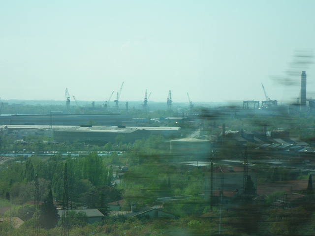 Le port de Monfalcone.