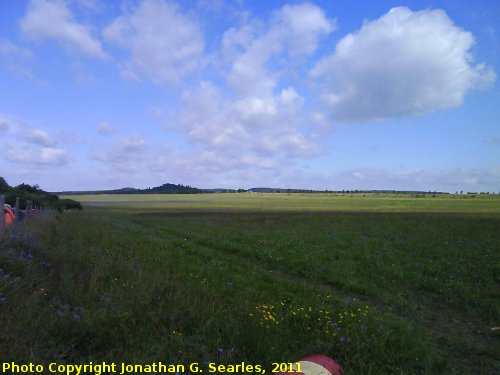 Runway at Rokycany Airport, Rokycany, Plzensky kraj, Bohemia (CZ), 2011