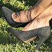 chantal high heels sz 7 (F)