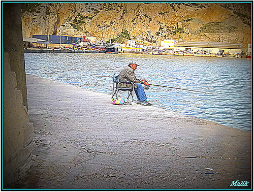 Un pêcheur dans son élément..!
