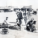 guys hanging around the harbour - doing what guys do. 1940'