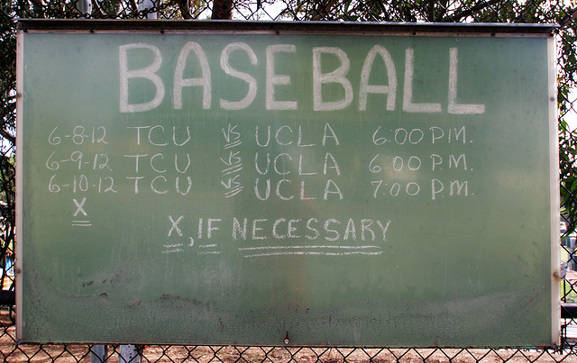 Baseball TCU vs UCLA (5078)
