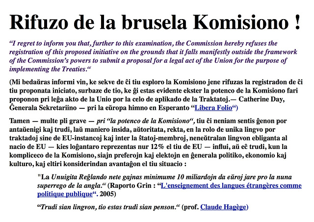 Rifuzo de la EU-Komisiono-1