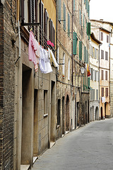 Straßen und Gassen in Siena