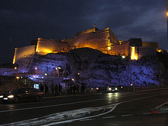 Le fort Saint Nicolas de nuit