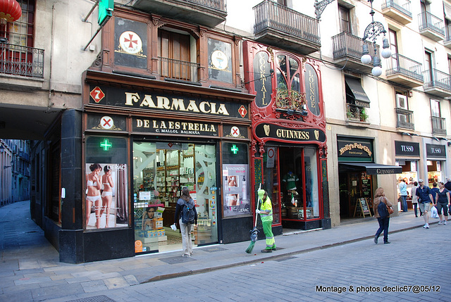 Devanture de pharmacie