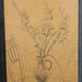 1960-07-28 Gladiolen meine-1-Zeichnung Atelier-Tom-Braun web