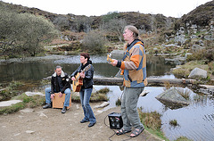 Mit "Singvøgel" Musik machen - Dartmoor - 120331