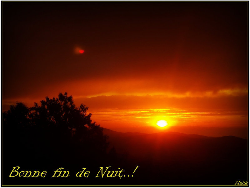 Bonne fin de nuit..!