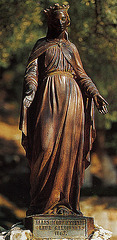 20120320 8213RAbw [TR] Selcuk, Statue Muttergottes