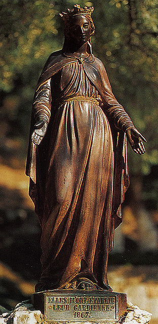 20120320 8213RAbw [TR] Selcuk, Statue Muttergottes