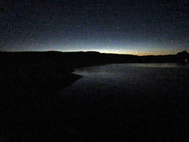 Lake Powell and Venus (0993)