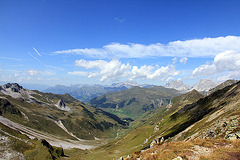 Blick vom Gafierjoch (Montafon-Austria)..