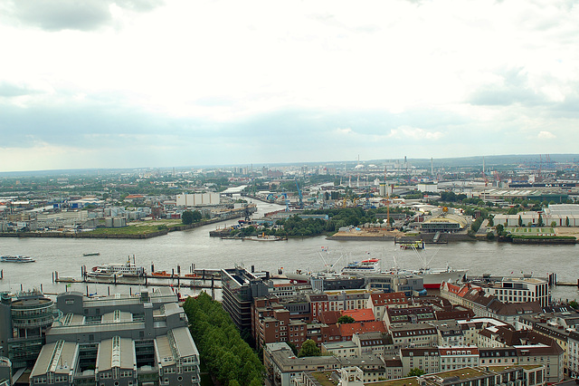 Hamburg aus der Sicht vom Michel!