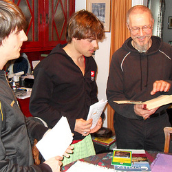 2012-05-06 7 Indalecio kaj Kristjan el Hispanio en Dresdeno