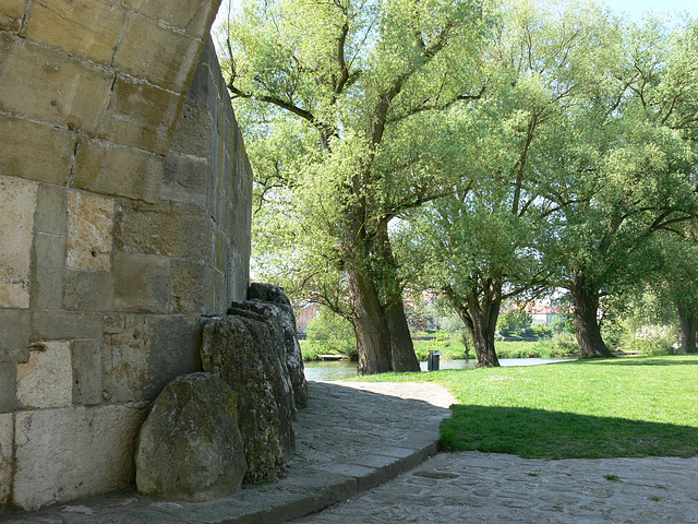 Regensburg - an der Steinernen Brücke