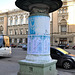 Litfaßsäule vor dem Mariinski-Theater