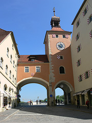 Regensburg - an der Steinernen Brücke