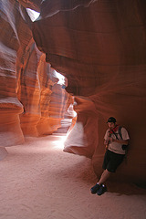 Antelope Canyon - Our Guide Rob (4357)