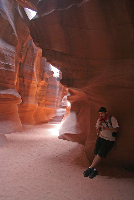 Antelope Canyon - Our Guide Rob (4357)