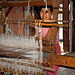 Silk weaver woman making the Yarn