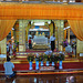 Inside the  Phaung Daw Oo pagoda