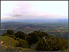 Vista desde el Montejurra (Navarra).