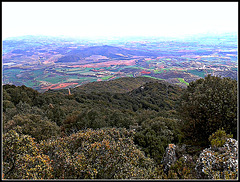 Vista desde el Montejurra (Navarra).