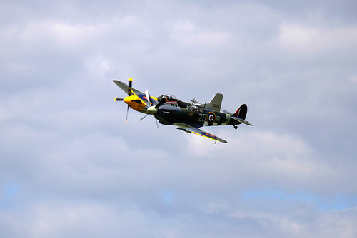 Wings and Wheels Dunsfold August 2014 X-T1 Spitfire Mk IXB Mustang P51D 6