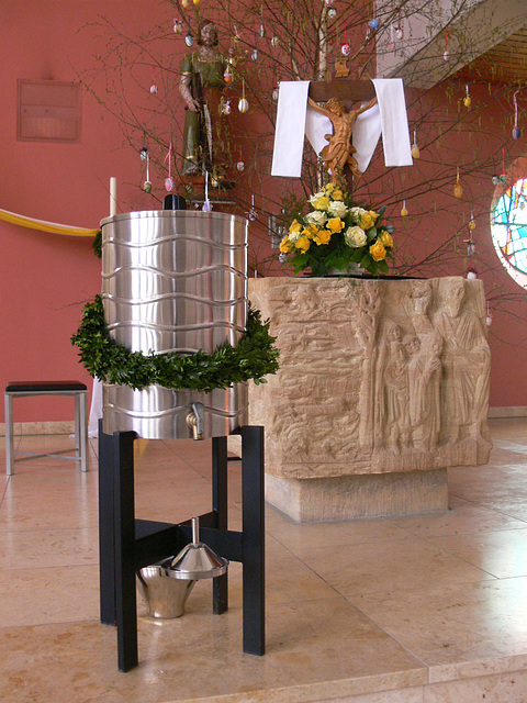 Ostern in der Kirche