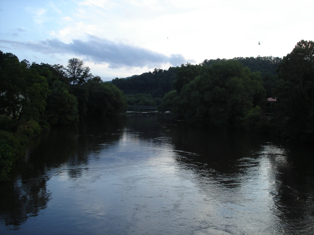 Le courant au petit matin / Early morning wet eyesight - 12 juillet 2010  / Photo originale