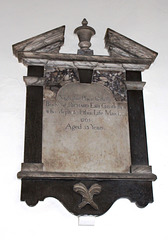 Memorial to Richard Esh, All Saints' Church, Nafferton, East Riding of Yorkshire