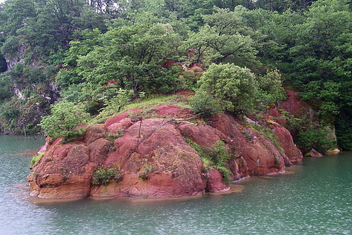 Rocher rouge du Royans