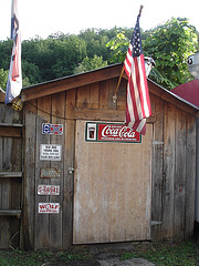 Flag & Coca-cola et drapeau - 12 juillet 2010.