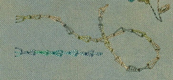 Week 34 - Linked Double Chain stitch