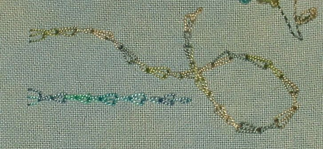 Week 34 - Linked Double Chain stitch