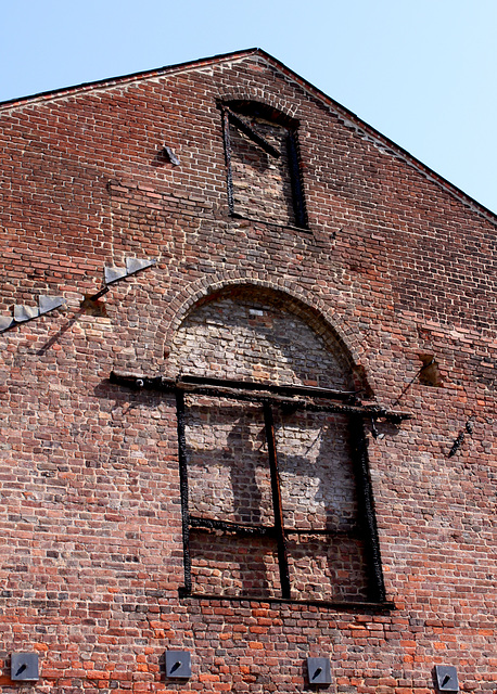 Former window, Tredegar Iron Works