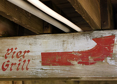 Pier Grill sign