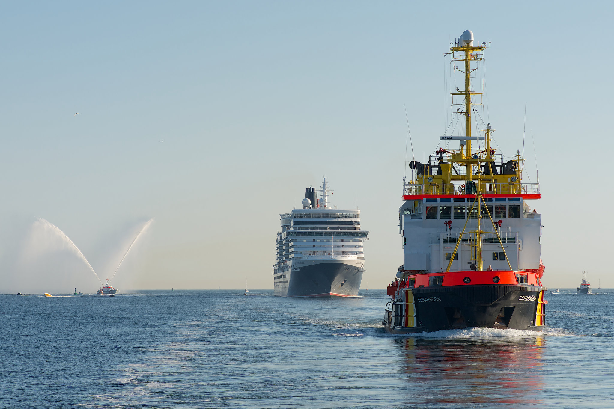 Queen Elizabeth in Kiel