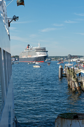 Queen Elizabeth in Kiel