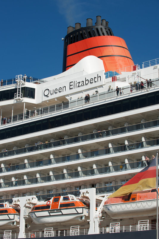 Queen Elizabeth in Kiel